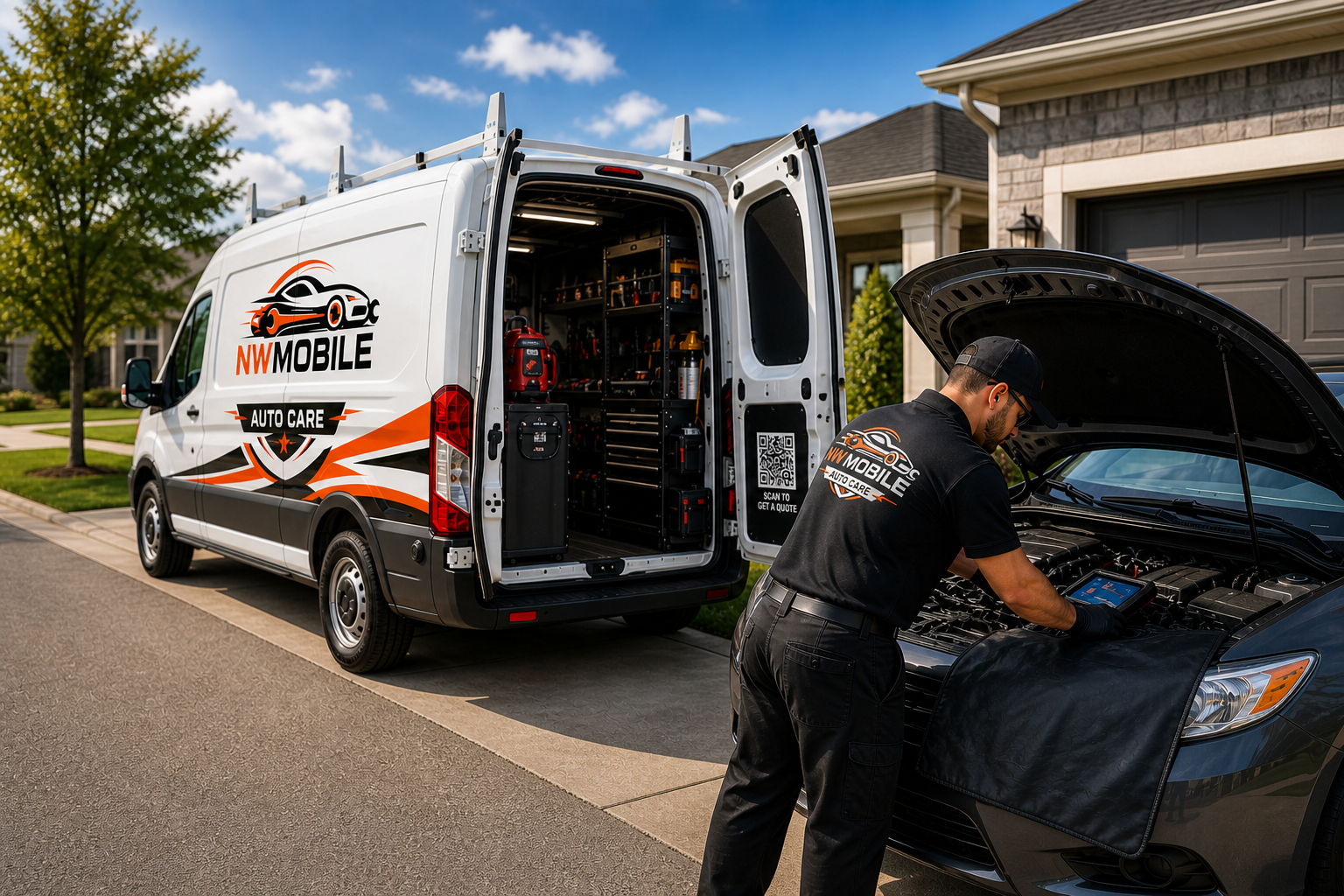 van work no letters